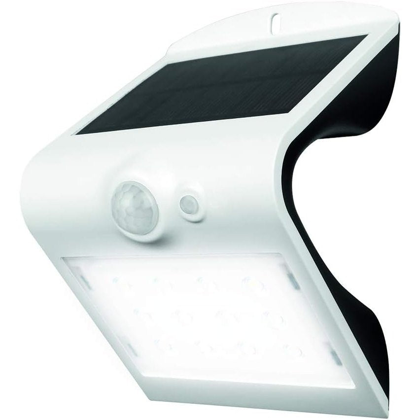 SOLAR GUARDIAN LED WALL LIGHT WITH PIR 1.5W WHITE