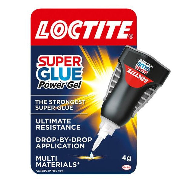 Loctite Super Glue Power Gel Control Bottle 4g