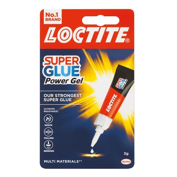 Loctite Super Glue Power Gel Tube 3g
