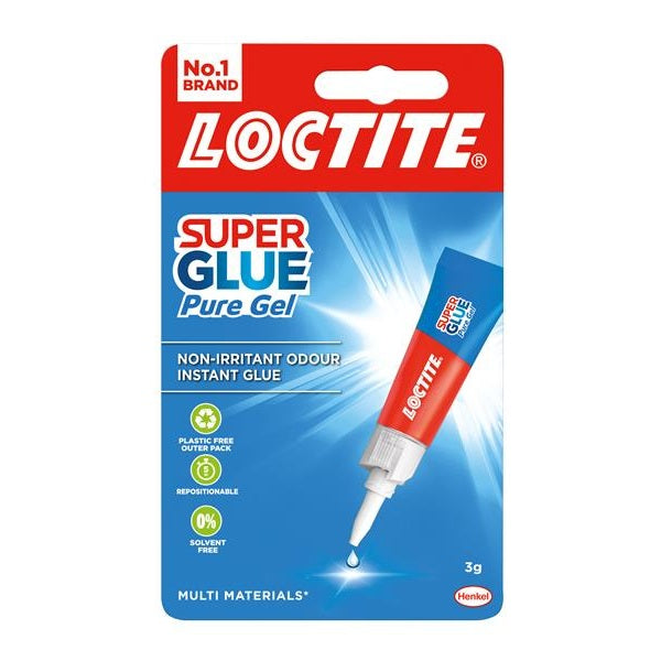 Loctite Super Glue Pure Gel Tube 3g