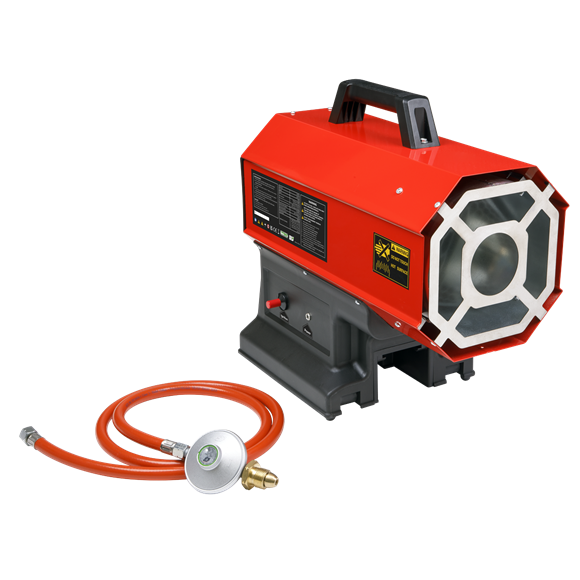 SEALEY 230V PROPANE SPACE HEATER WITH 20V CORDLESS OPTION