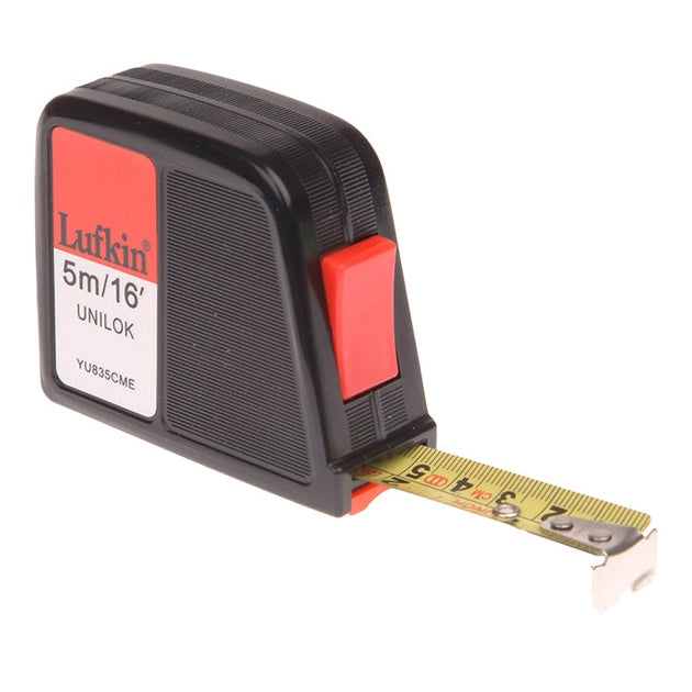Crescent Lufkin® YU835CME Unilok Pocket Tape 5m/16ft (Width 19mm)
