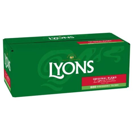 LYONS TEABAGS 600PK