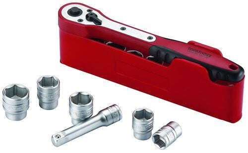 TENG TOOL 1/4" DRIVE MM 13PC SOCKET SET