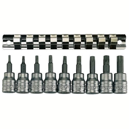 TENG TOOL SOCKET SET 3/8 INCH DRIVE TX BIT 9PCS - Watson Hire