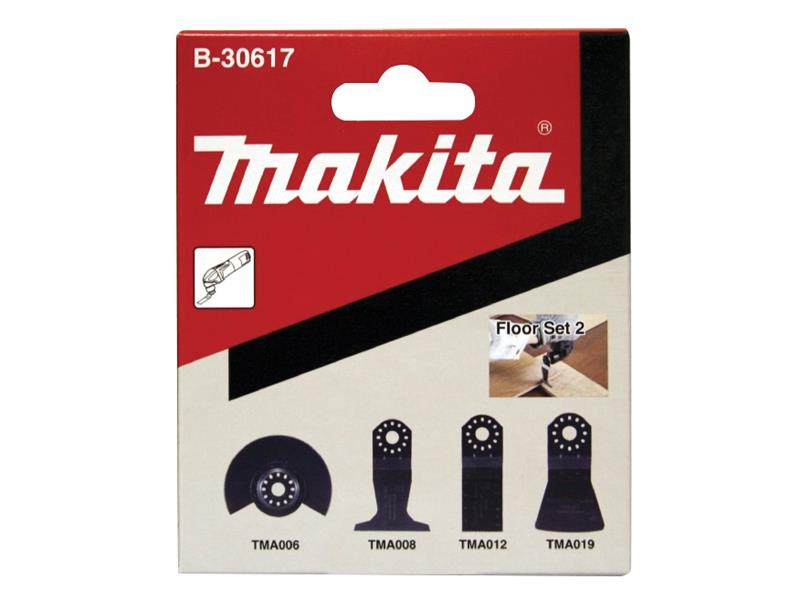 Makita B-30617 Multi Tool Floor Set, 4 Piece