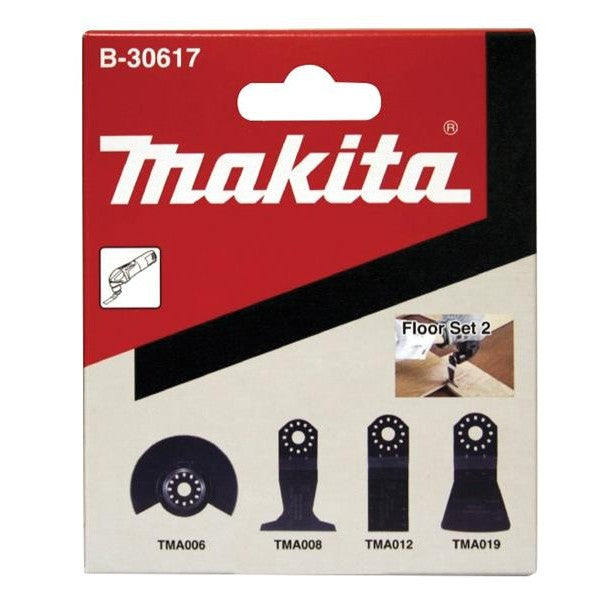 Makita B-30617 Multi Tool Floor Set, 4 Piece