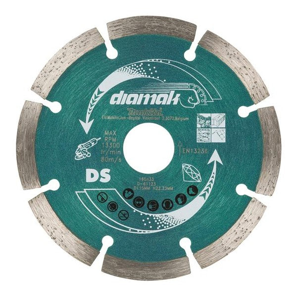 Makita D-61123 Diamak Diamond Blade 115 x 22.23mm