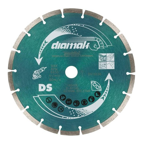 Makita D-61145 Diamak Diamond Blade 230 x 22.23mm