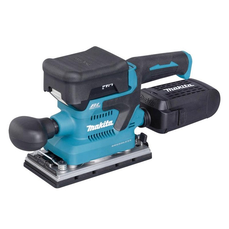 Makita DBO380RTJ LXT Finishing Sander 18V 2 x 5.0Ah Li-ion