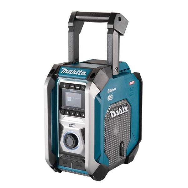 Makita MR007GZ DAB/DAB+ Bluetooth Job Site Radio 240V & Li-ion Bare Unit - Watson Hire