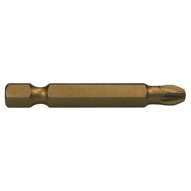 Makita Pozidriv Titanium Bit PZ3 x 50mm Pack of 5 - Watson Hire