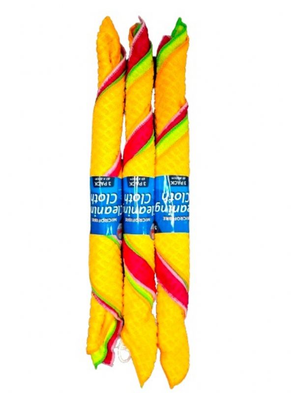 MICROFIBER CLEANING CLOTHES 3 PACK (40X40)