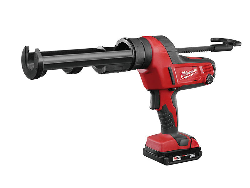 Milwaukee Power Tools C18 PCG/310C Caulking Gun 310ml 18V 1 x 2.0Ah Li-ion
