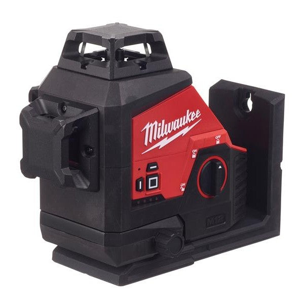 Milwaukee Power Tools M12™ 3PL-0C Green 360° 3 Plane Laser 12V Bare Unit