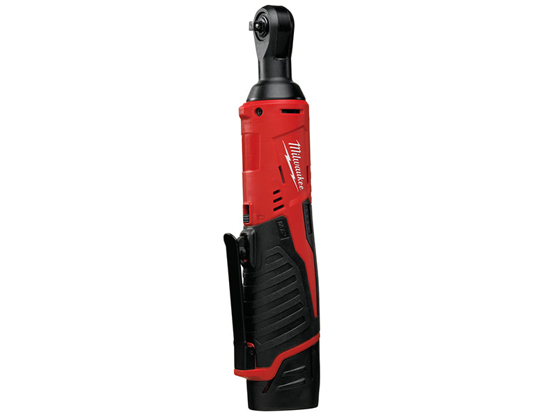 Milwaukee Power Tools M12 IR-201B Sub Compact 1/4in Impact Ratchet 12V 1 x 2.0Ah Li-ion