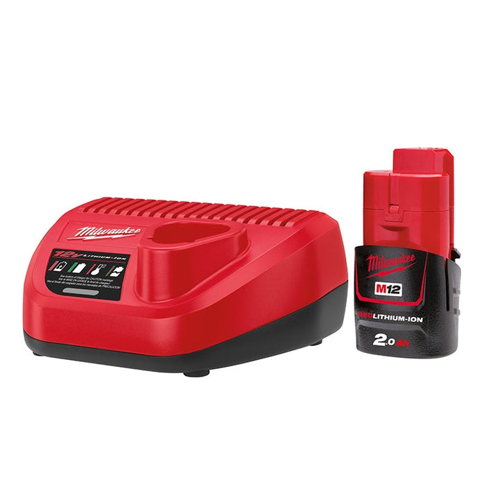 Milwaukee Power Tools M12 NRG-201 Energy Pack 12V 1 x 2.0Ah Li-ion