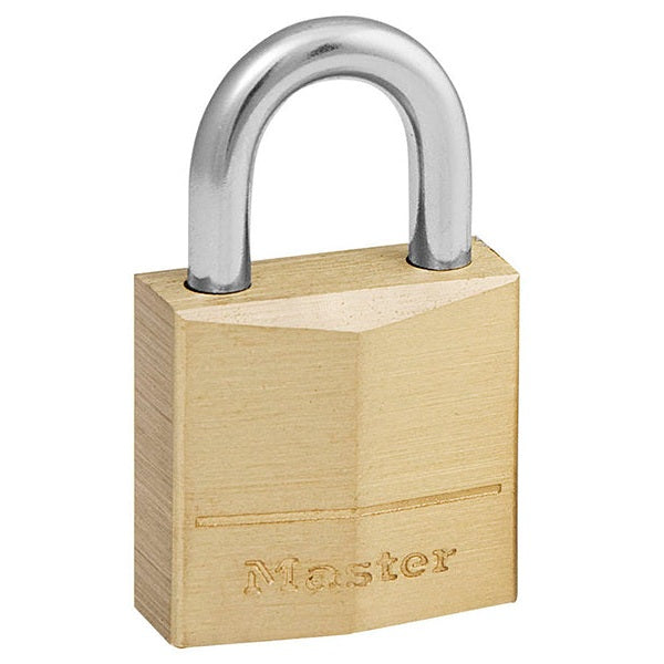 Master Lock Solid Brass 20mm Padlock 3-Pin