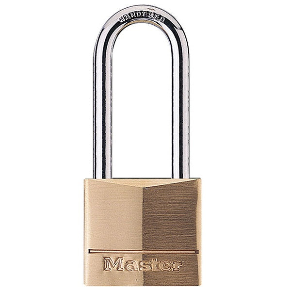 Master Lock Solid Brass 40mm Padlock 4-Pin - 51mm Shackle