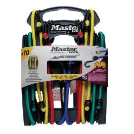 MASTER LOCK 10 PIECE BUNGEE SET