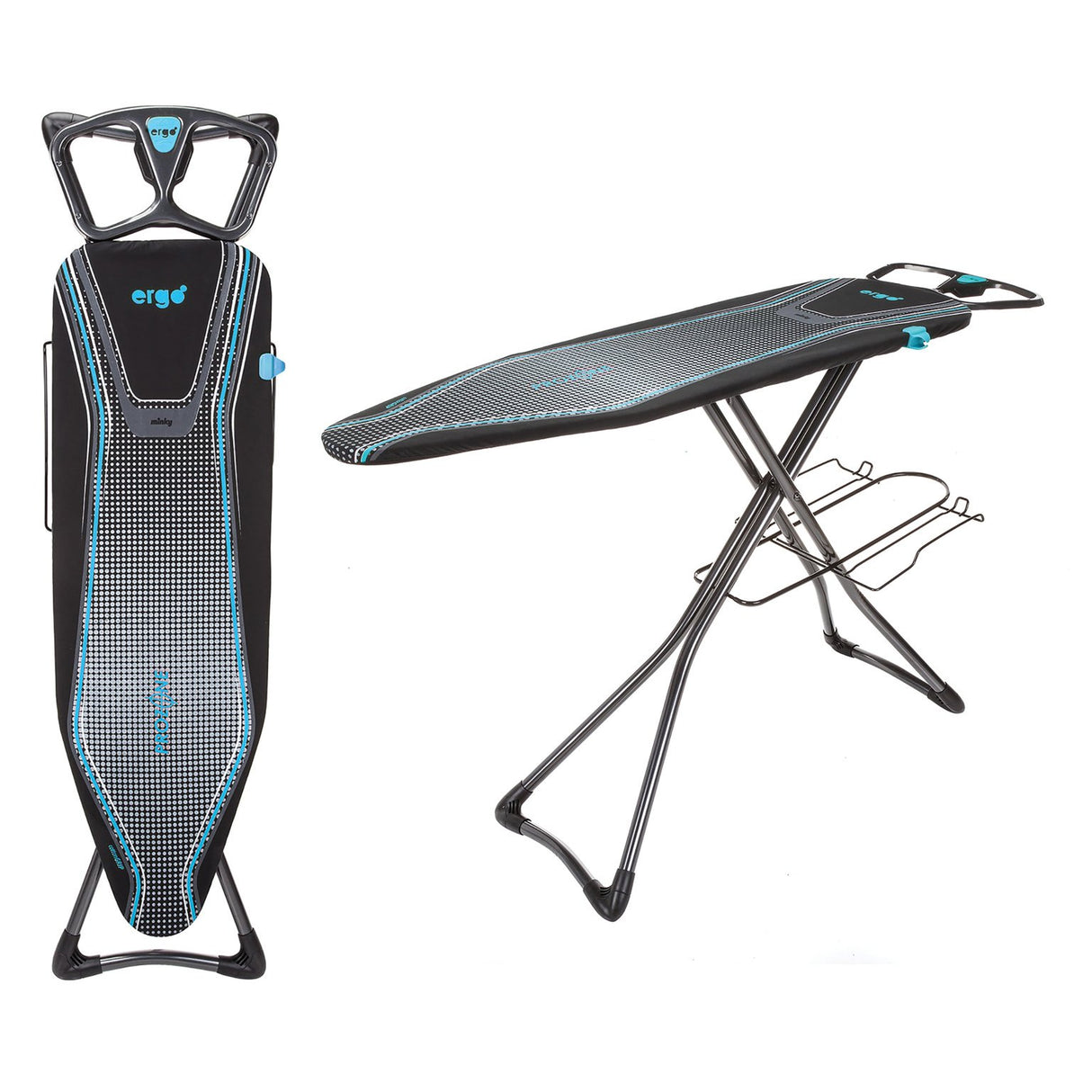 MINKY ERGO PLUS IRONING BOARD BLUE