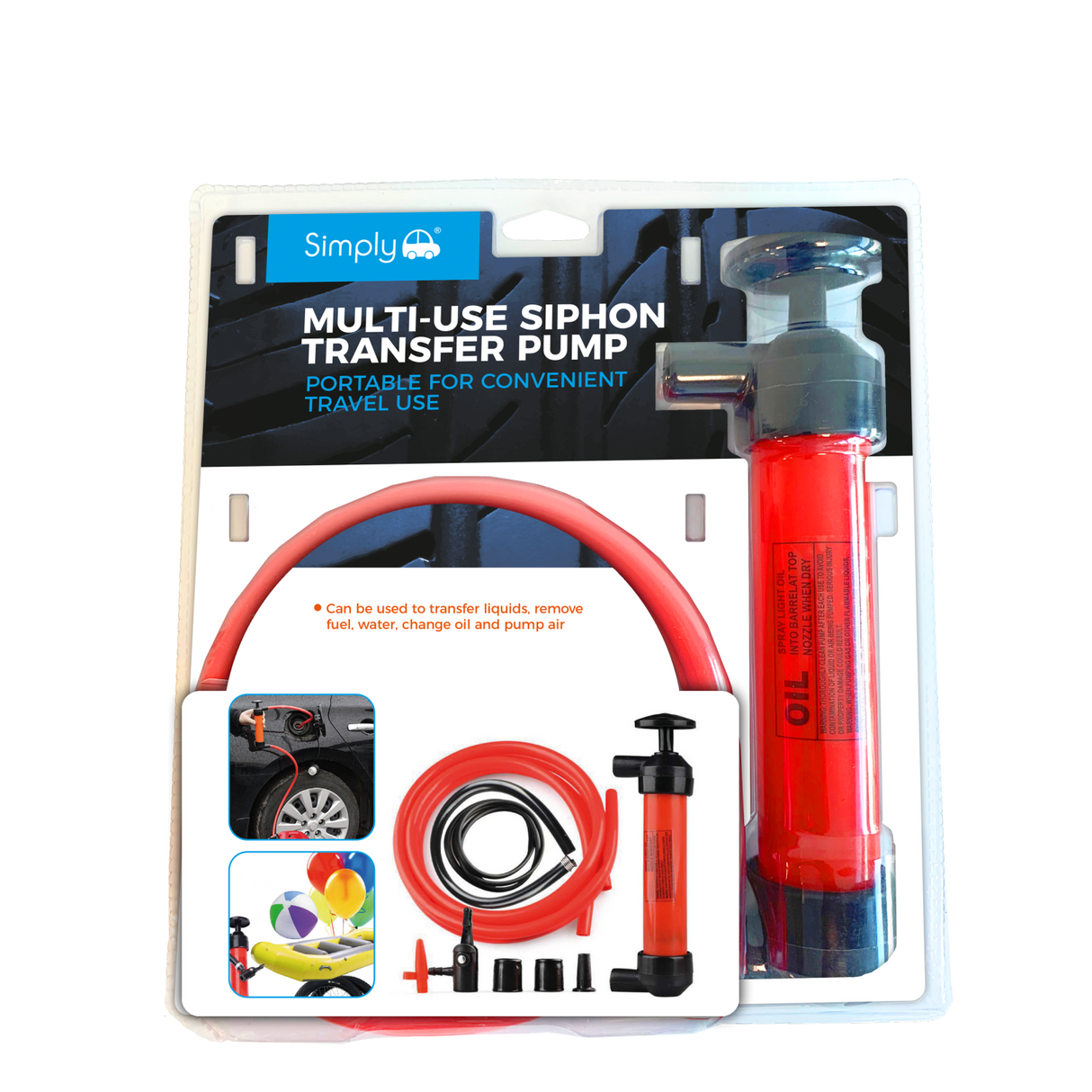 SIMPLY AUTO MULTI USE SIPHON TRANSFER PUMP