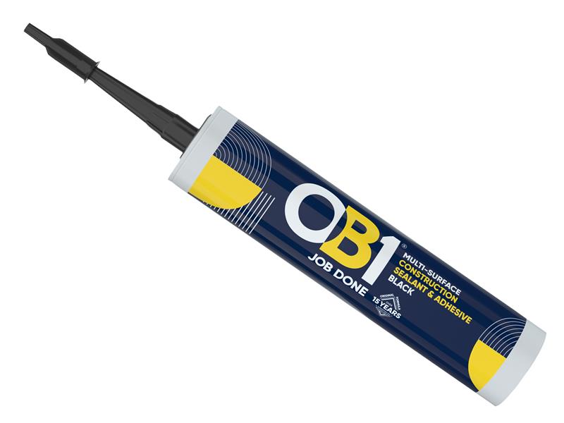 OB1® Hybrid Sealant & Adhesive Black 290ml