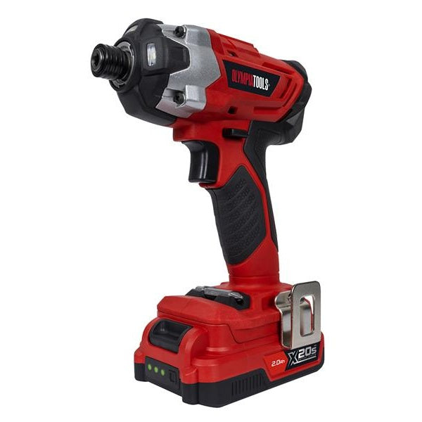 Olympia Power Tools X20S™ Impact Driver 20V 2 x 2.0Ah Li-ion