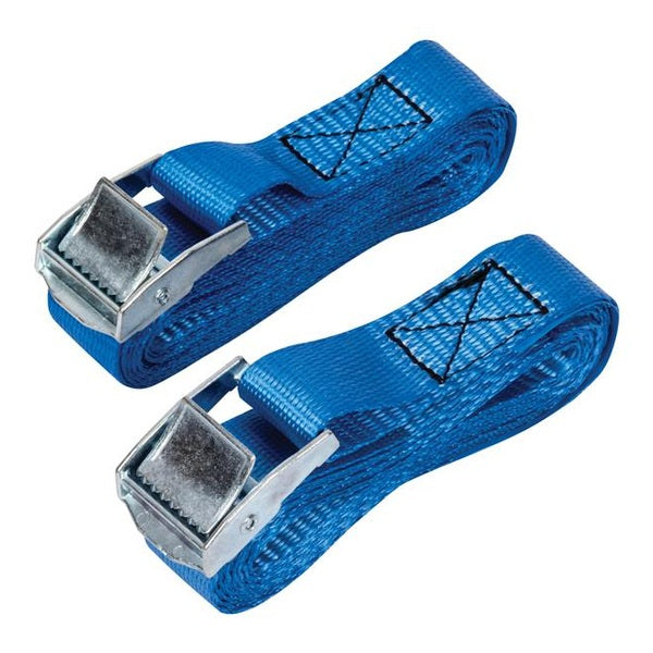 Olympia Cam Buckle 25mm x 2.5m (1in x 100in) 2 Piece