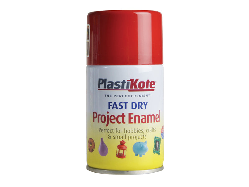 PlastiKote Fast Dry Enamel Aerosol Insignia Red 100ml