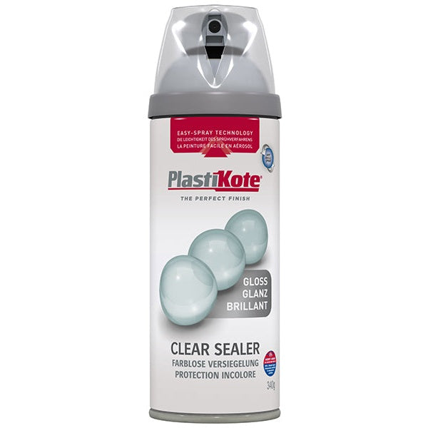 PlastiKote Twist & Spray Gloss Clear 400ml