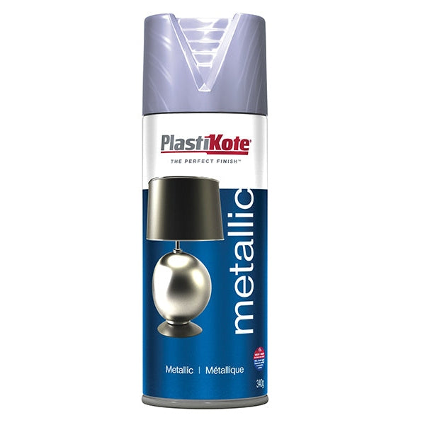 PlastiKote Metallic Spray Silver 400ml