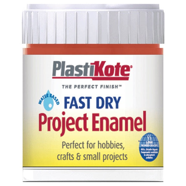 PlastiKote Fast Dry Enamel Paint B13 Bottle Insignia Red 59ml