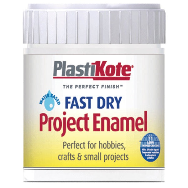 PlastiKote Fast Dry Enamel Paint B26 Bottle Clear 59ml