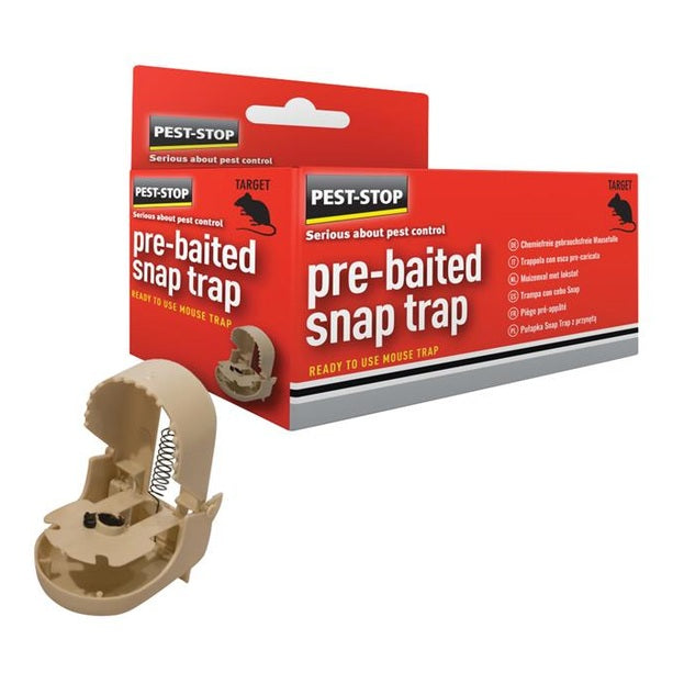 Pest-Stop (Pelsis Group) Snap Mouse Trap (Single Blister)