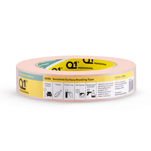 Q1 SENSITIVE SURFACE TAPE 25MM X 50M