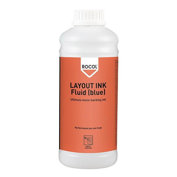 ROCOL LAYOUT INK Fluid Blue 1 litre