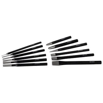 ROUGHNECK PUNCH AND CHISEL SET 12PC