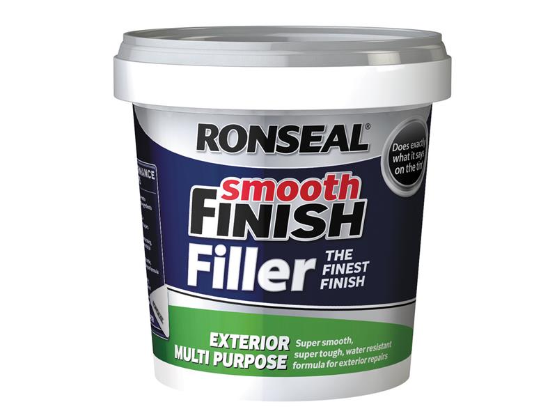 Ronseal Smooth Finish Exterior Multipurpose Ready Mix Filler Tub 1.2kg