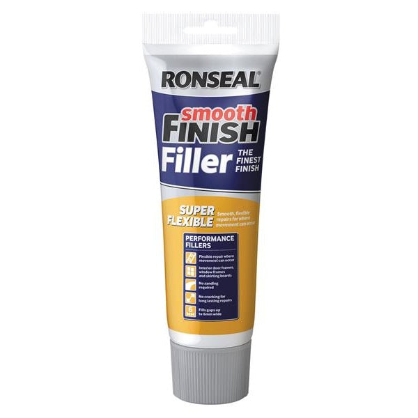 Ronseal Smooth Finish Super Flexible Filler Tube 330g