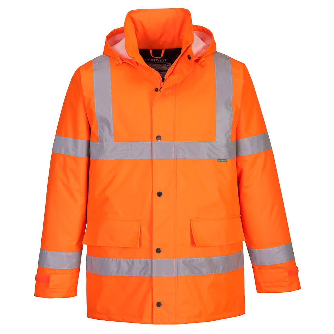 PORTWEST HI VIS TRAFFIC JACKET