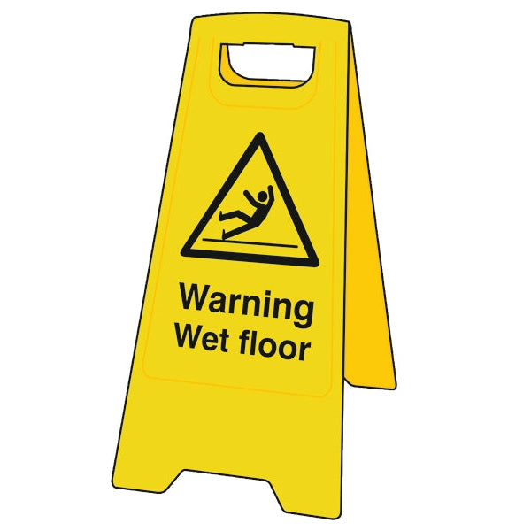 Scan Warning Wet Floor - Heavy Duty 'A' Board
