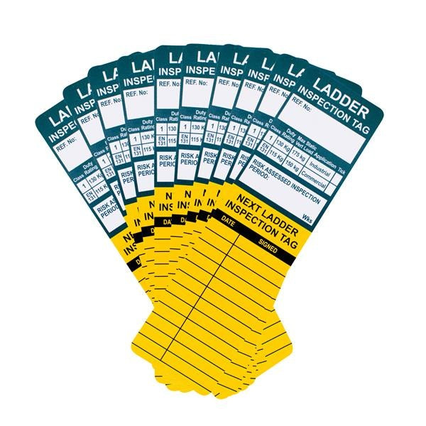 Scan Replacement Ladder Tag Inserts - Pack of 10