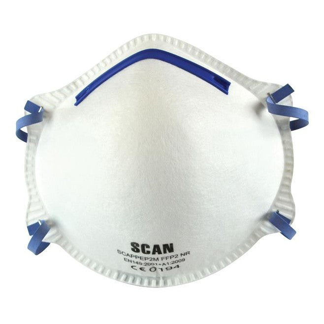 Scan Moulded Disposable Mask FFP2 Protection (Pack 3)