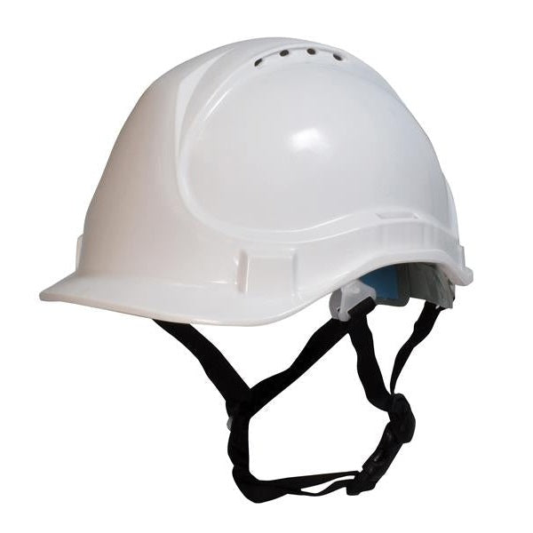 Scan Short Peak Safety Helmet White