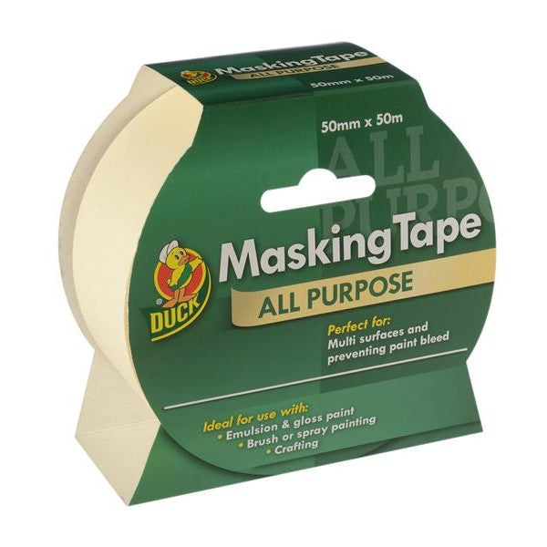 Shurtape Duck Tape® All-Purpose Masking Tape 50mm x 50m