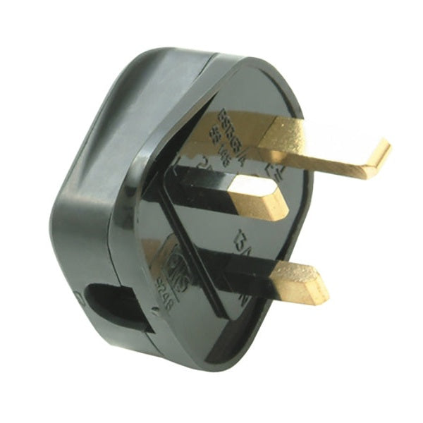 SMJ Black Fused Plug 13A (Trade Pack 20)
