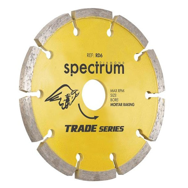 Spectrum RD6 Trade Mortar Rake Diamond Blade 115mm