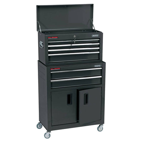 DRAPER 6 DRAWER 24" COMBINED ROLLER CABINET AND TOOL CHEST