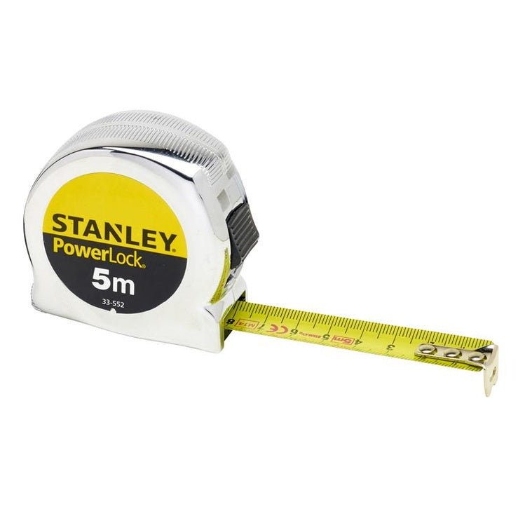 STANLEY® PowerLock® Classic Pocket Tape 5m (Width 19mm) (Metric only)